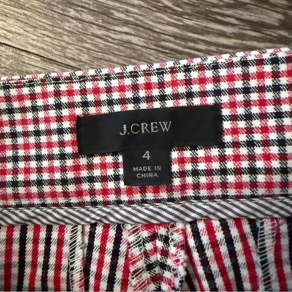 J. Crew Hayden kickout crop pant in plaid New - Picture 4 of 8